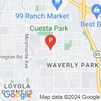 View Map of 125 South Drive,Mountain View,CA,94040